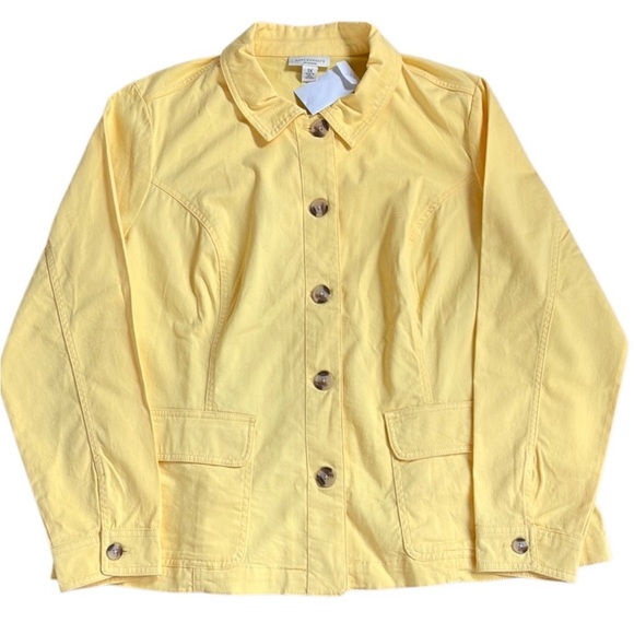 NEW Appleseed's Dennisport Anywhere
Lightweight Jacket Yellow Size 1X - Picture 2 of 9